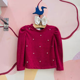 Blusa Manga Longa menina Perola