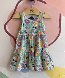 Vestido Regata menina infantil Tam 1 o 3