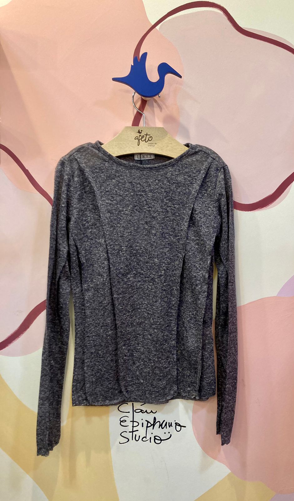 Blusa manga longa Llicce menina Flame