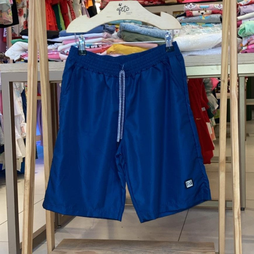 Bermuda menino infantil Tactel