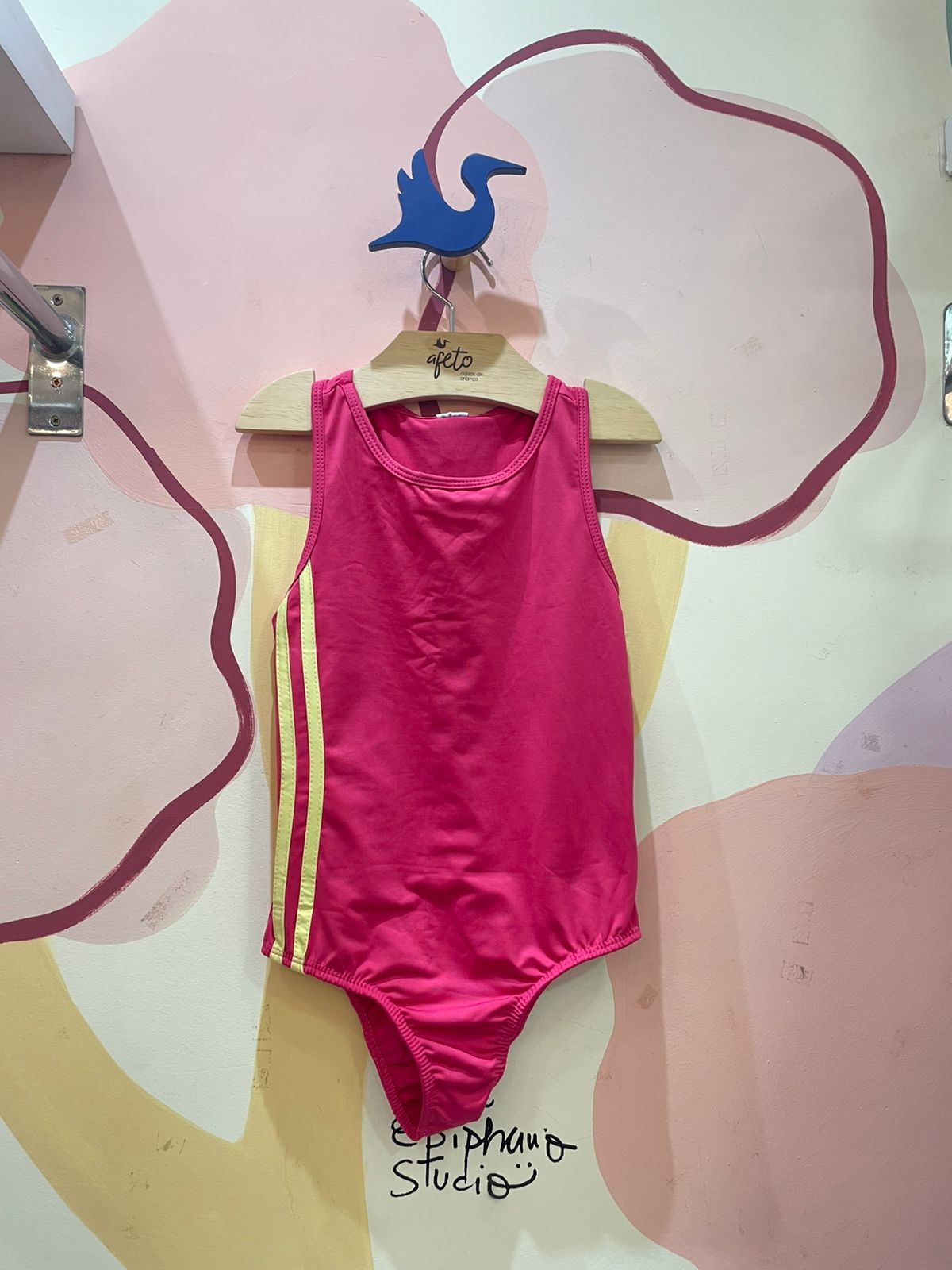 Maio Bograntex Infantil menina Risca Neon