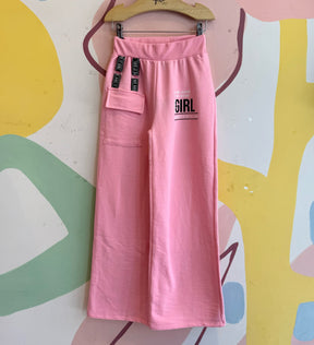 Calça menina moletinho Wide It Girl
