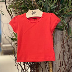 Blusa Manga Curta Fakini Infantil Fem Basica