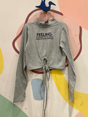 Blusa Manga Longa menina Feeling