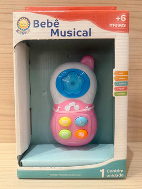Brinquedo unissex Celular Musical