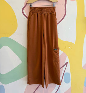 Calça menina Moletom Wide Leg It Girl Feminina