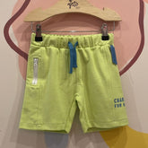 Bermuda Charpey Infantil menino Suedine Nervura Ziper