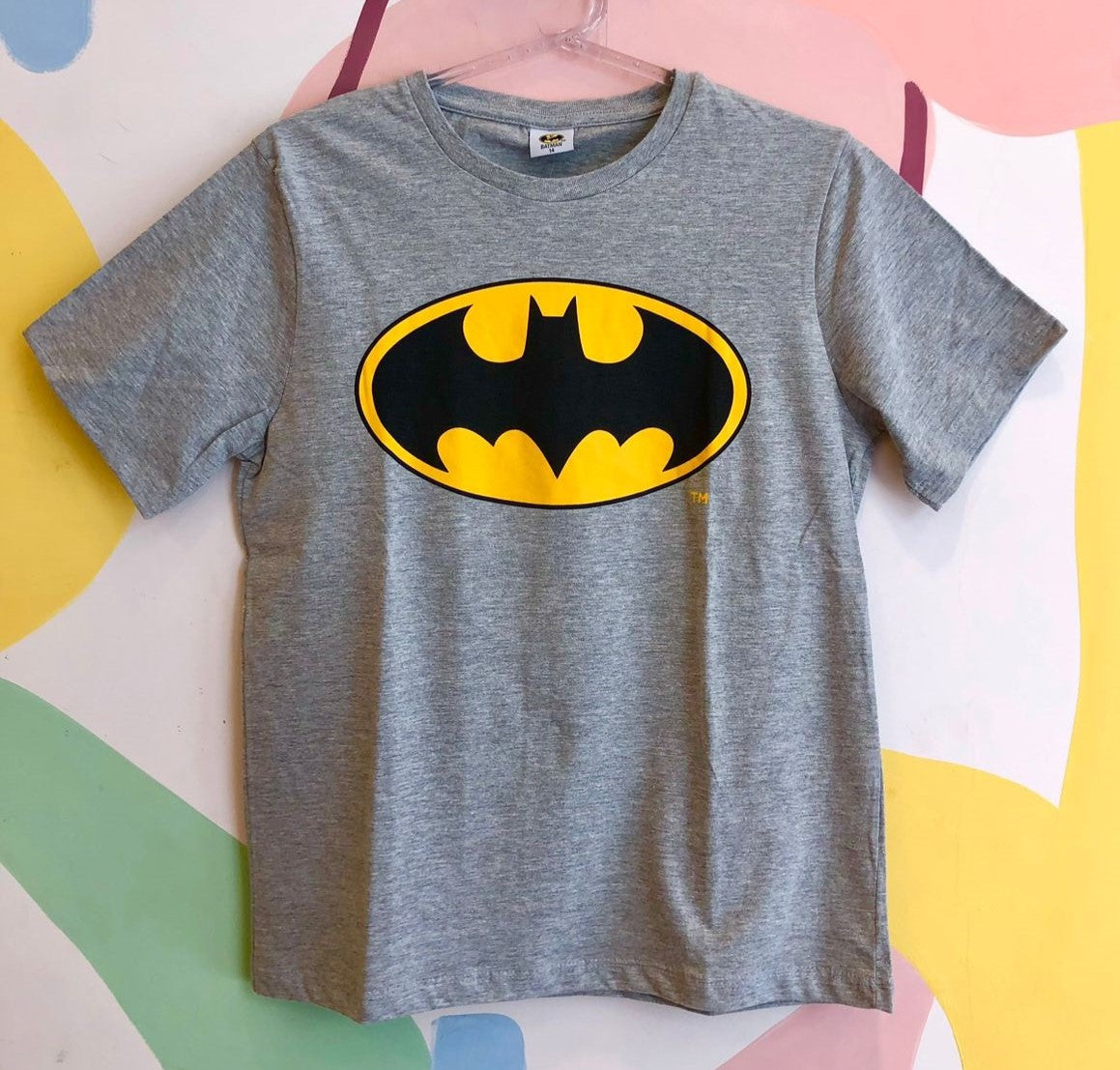 Camiseta Manga Curta Fakini Infantil Menino Batman