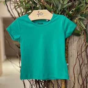 Blusa Manga Curta Fakini Infantil Fem Basica