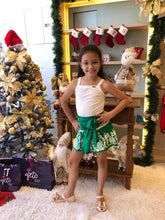 Conjunto Momi manga curta Shorts menina Canelada Abacaxi Branco