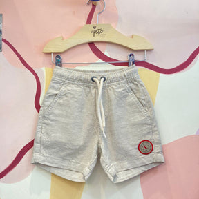 Bermuda Reserva Infantil Menino Sarja Linho