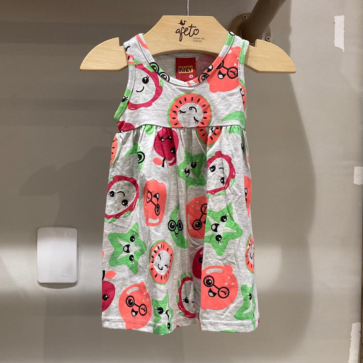 Vestido Regata menina infantil Tam 1 o 3