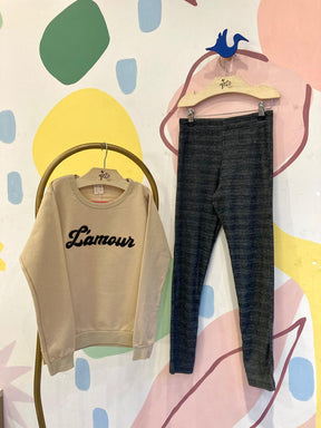 Conjunto Manga Longa Calça menina L Amour