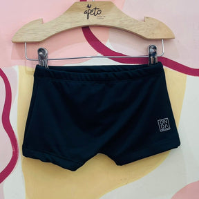 Sunga Onda Kids menino liso preto