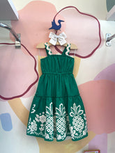 Vestido regata menina Momi 3 Marias Abacaxi Verde