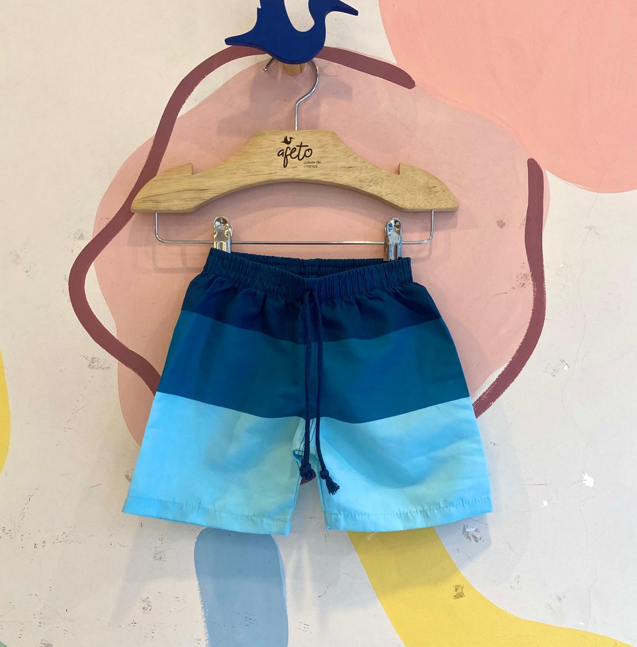 Bermuda menino Tactel