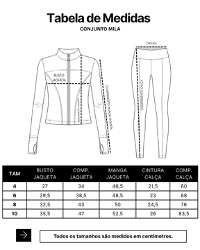 Conjunto Feminino Infantil Flanelado Manga Longa Calça Mila