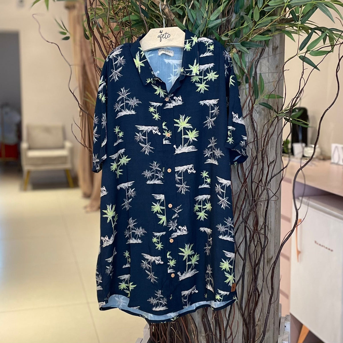 Camisa Manga Curta Charpey Adulto Coqueiros