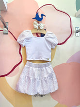 Conjunto Manga Curta Saia Menina You+Me Pipoquinha