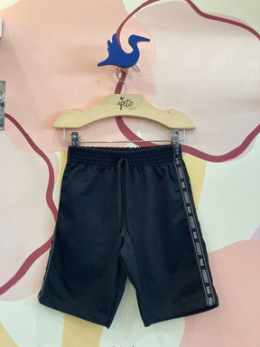 Bermuda Kaiani Infantil Menino Moletinho Faixa Lateral