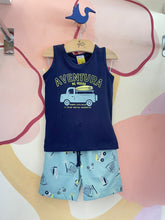 Conjunto regata Bermuda menino Aventura Tactel