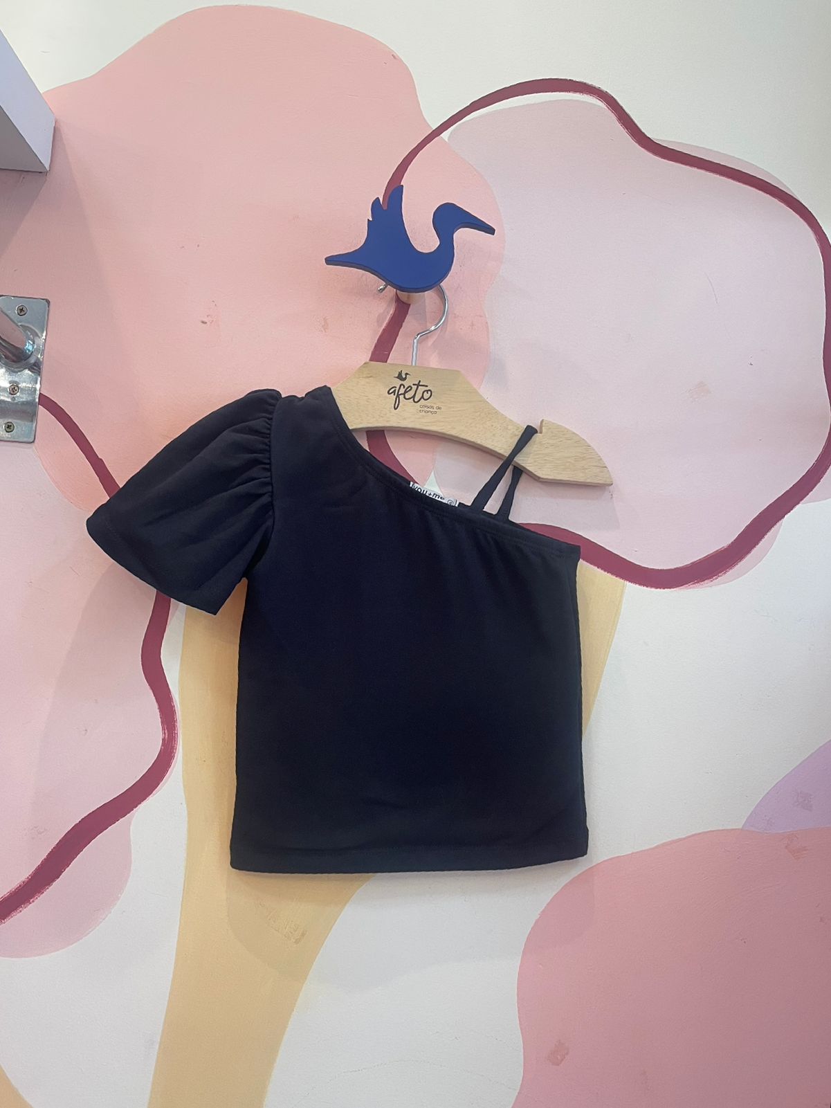 Blusa manga curta menina You+Me Lisa Ombro So