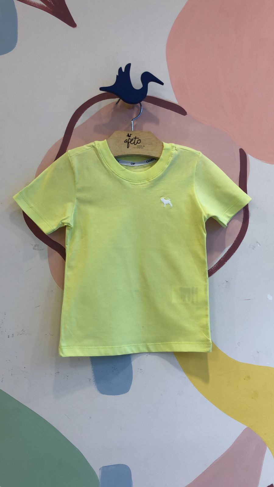 Camiseta Manga Curta Menino Charpey Lisa