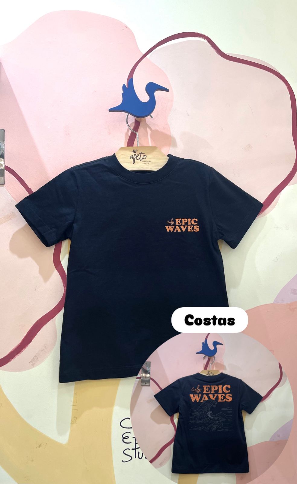Camiseta Manga Curta menino Onda Kids Tam 4