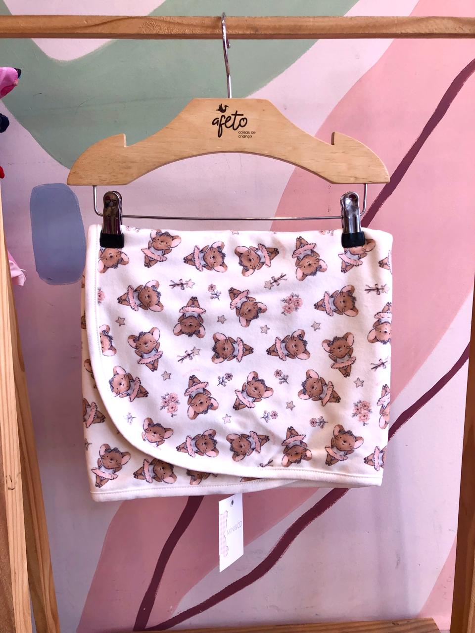 Manta Flanelada Bebê Infantil