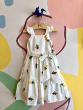 Vestido Regata Menina Momi o Flores Branco