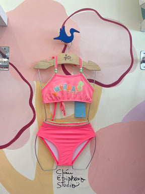 Biquini Kukie Infantil menina Neon Mermaid