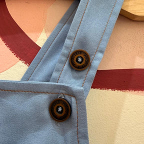 Macacão Jardineira Menino Inspira Jeans Pingo Lele