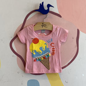 Blusa Manga Curta menina Diversos Tam 1