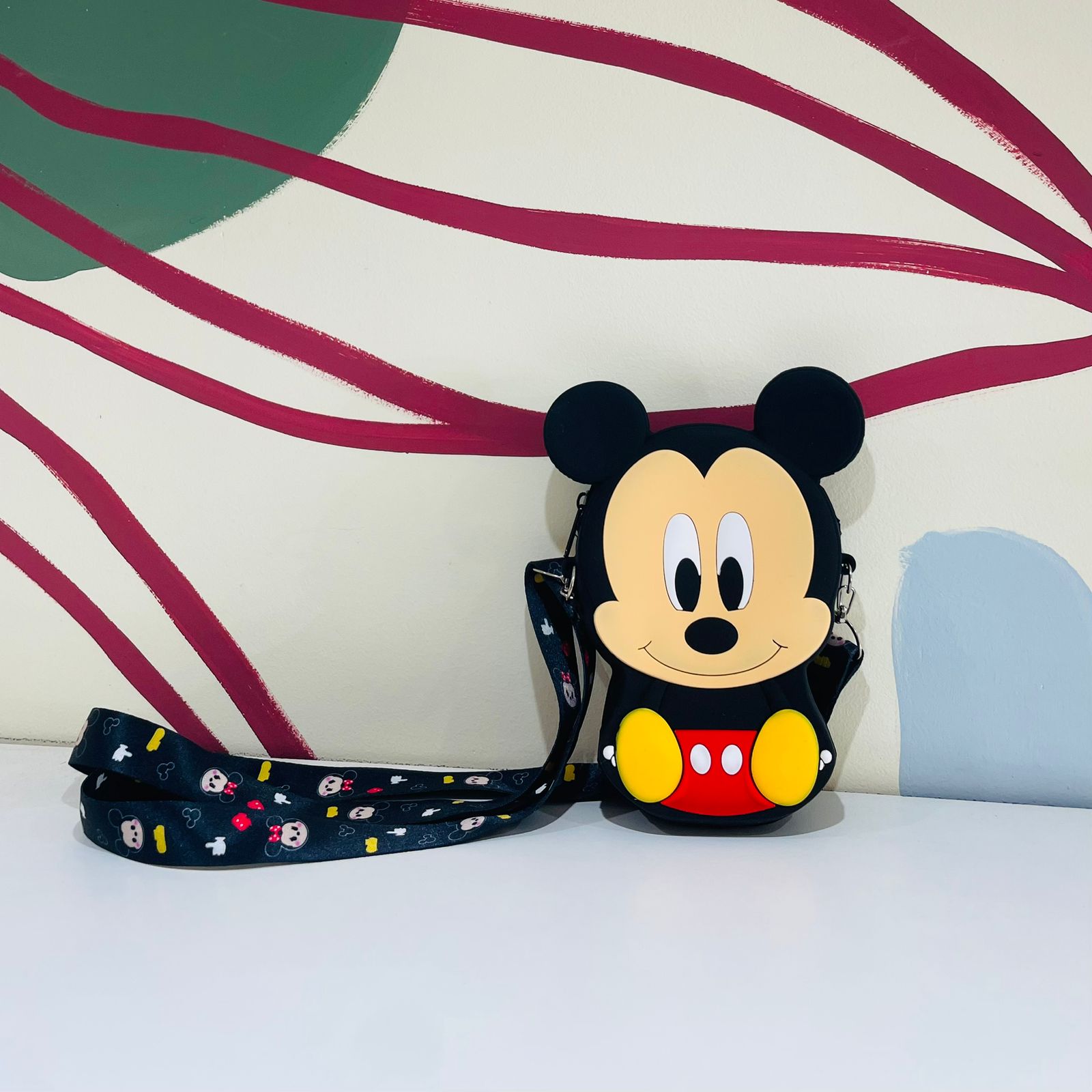 Bolsa Unissex Mickey Silicone