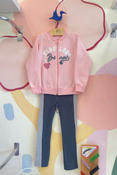 Conjunto Jaqueta E Calça menina Dreams Legging