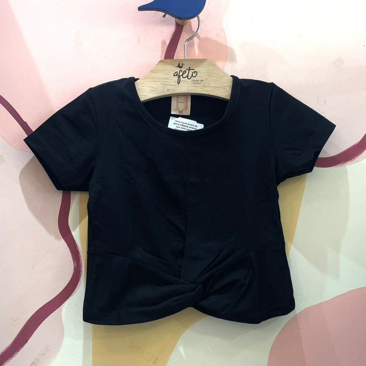 Blusa Manga Curta menina Nozinho