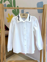 Camisa manga longa menina Momi Lettering Manga Bufante Ogg