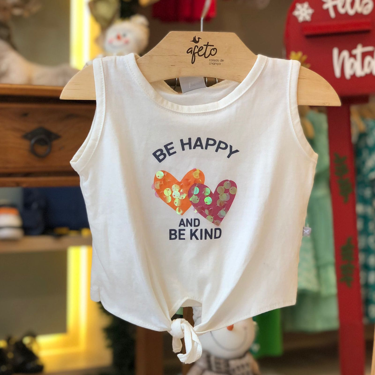 Blusa Manga Curta menina