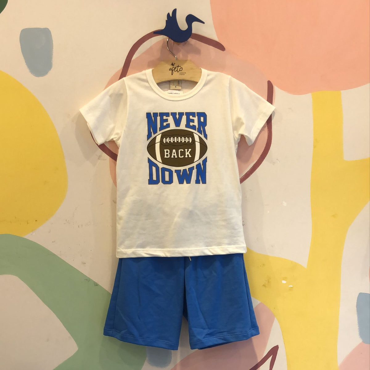 Conjunto Regata Bermuda menino Never