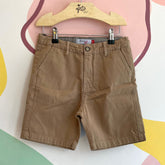 Bermuda Reserva Infantil Menino Casual Sarja Caqui