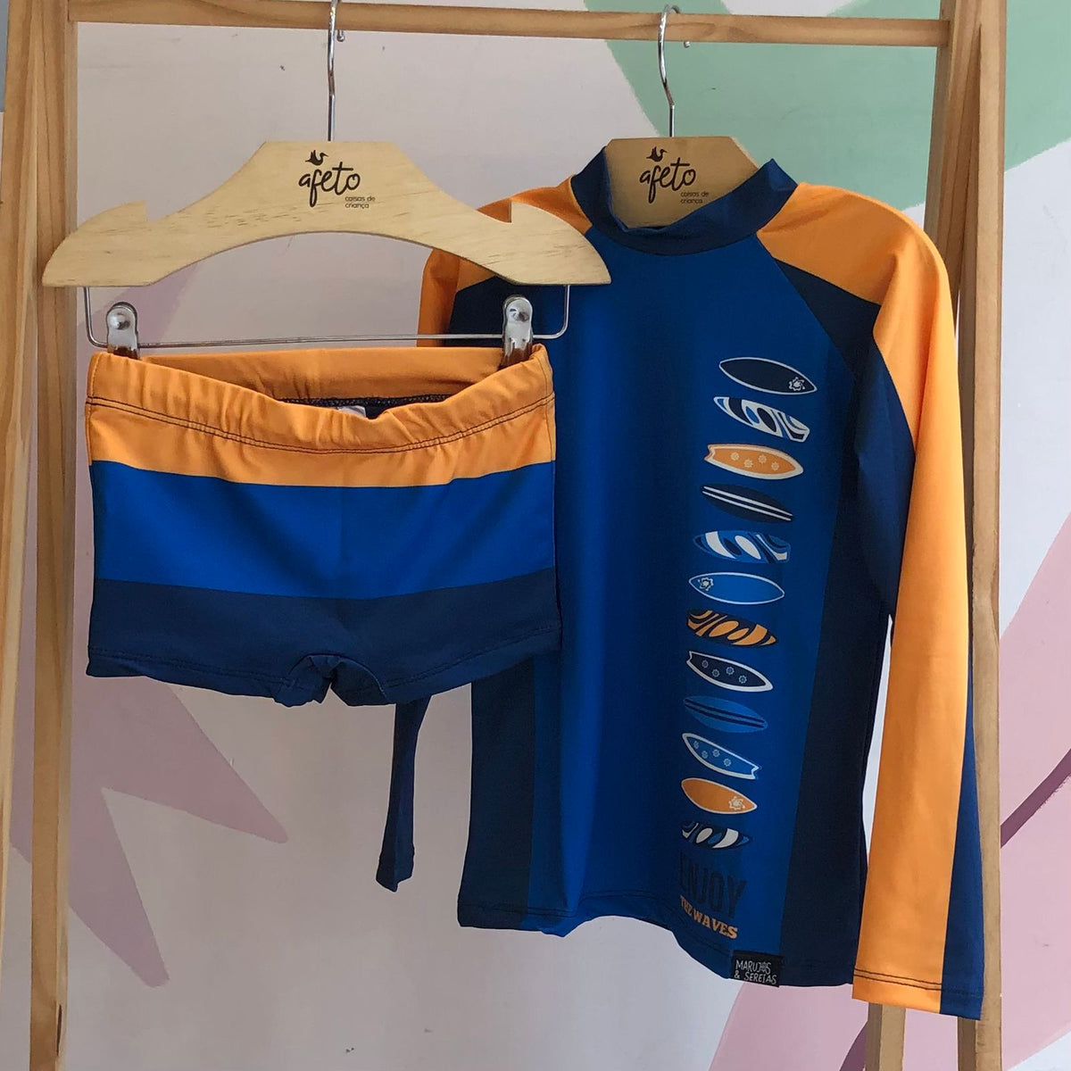 Conjunto Praia Marujos & Sereias Menino Surf
