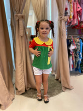 Pijama manga curta Veggi Shorts menina Chiquinha