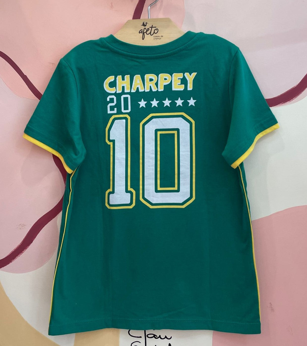 Camisa Manga Curta Charpey Infantil Menino Copa