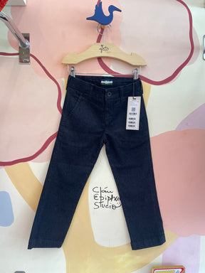 Calça menino Alfaiataria Jeans Escuro
