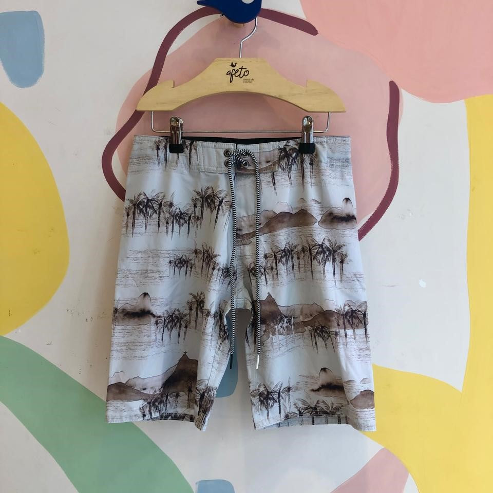 Shorts menino infantil Reserva Mini Tactel Rio de Janeiro