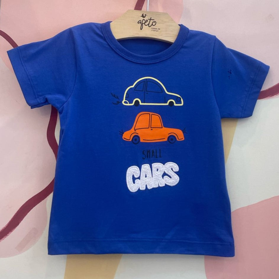 Camiseta manga curta menino Cars