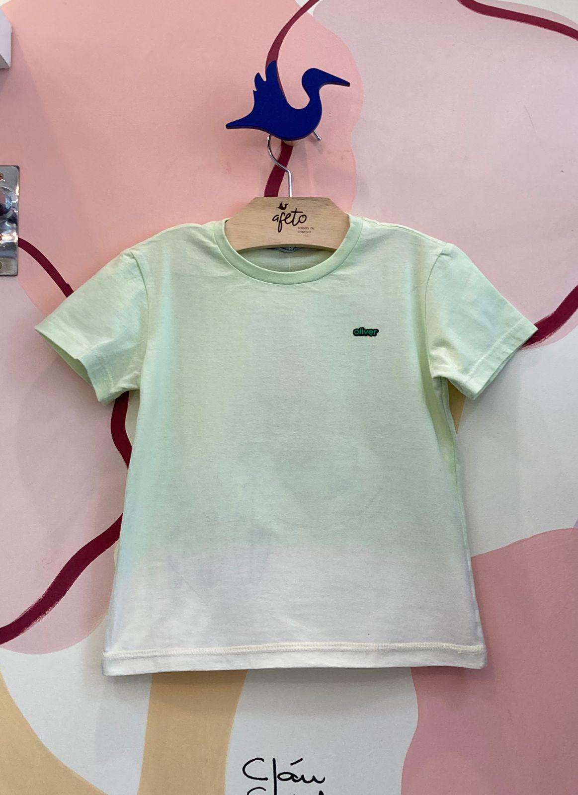 Camiseta Manga Curta Oliver Infantil Menino Degrade