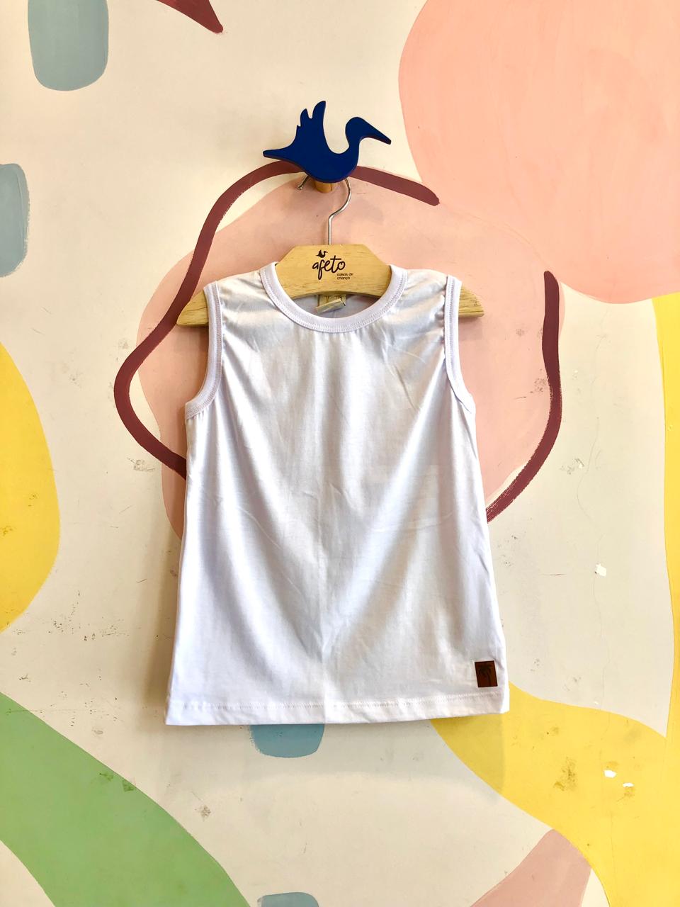 Camiseta regata menino Lisa