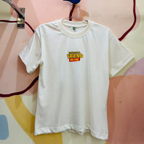 Camiseta Adulto Feminina Manga Curta Off Toy Story e Jesus