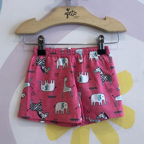 Shorts menina infantil Diversos Tam 2